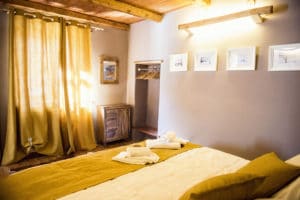 King size bed - Holiday apartment in Pragelato Sestriere