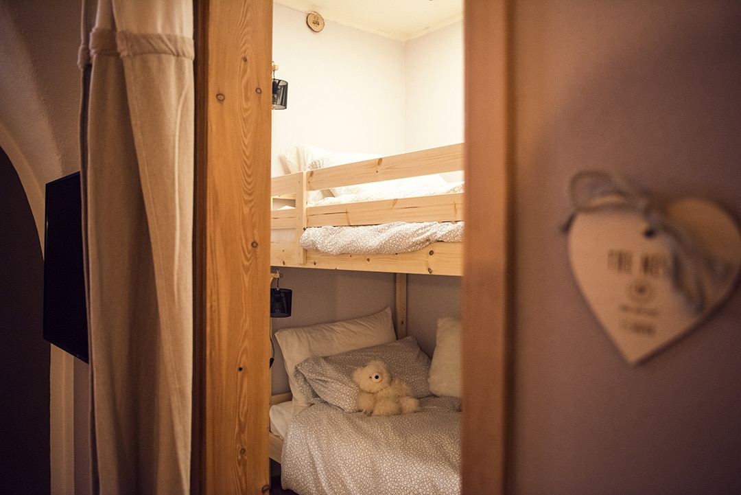 Camera per bambini in stile montano - Appartamento in affitto a Pragelato - Sestriere